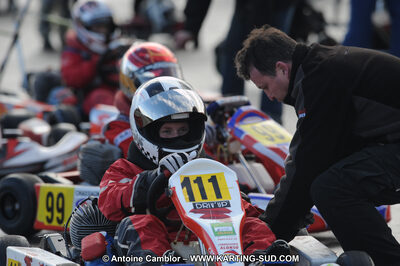 27/02/2011 : 1ère manche du Trophée Vincent Sanchez à Lavelanet (Photos Antoine Camblor) 2011 — karting