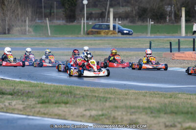 27/02/2011 : 1ère manche du Trophée Vincent Sanchez à Lavelanet (Photos Antoine Camblor) 2011 — karting