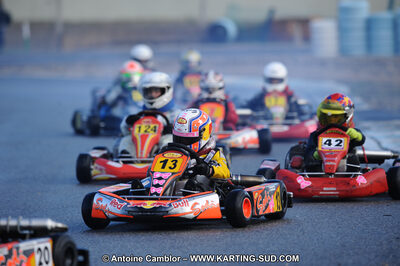 27/02/2011 : 1ère manche du Trophée Vincent Sanchez à Lavelanet (Photos Antoine Camblor) 2011 — karting