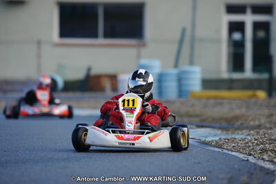 27/02/2011 : 1ère manche du Trophée Vincent Sanchez à Lavelanet (Photos Antoine Camblor) 2011 — karting