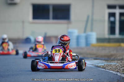 27/02/2011 : 1ère manche du Trophée Vincent Sanchez à Lavelanet (Photos Antoine Camblor) 2011 — karting