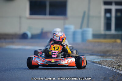 27/02/2011 : 1ère manche du Trophée Vincent Sanchez à Lavelanet (Photos Antoine Camblor) 2011 — karting
