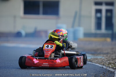 27/02/2011 : 1ère manche du Trophée Vincent Sanchez à Lavelanet (Photos Antoine Camblor) 2011 — karting