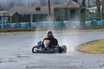 27/02/2011 : 1ère manche du Trophée Vincent Sanchez à Lavelanet (Photos Antoine Camblor) 2011 — karting