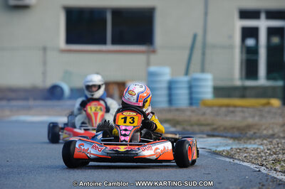 27/02/2011 : 1ère manche du Trophée Vincent Sanchez à Lavelanet (Photos Antoine Camblor) 2011 — karting
