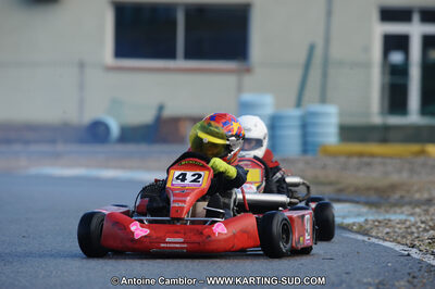 27/02/2011 : 1ère manche du Trophée Vincent Sanchez à Lavelanet (Photos Antoine Camblor) 2011 — karting