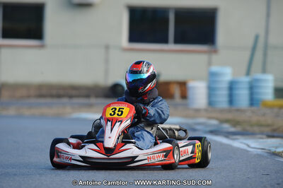 27/02/2011 : 1ère manche du Trophée Vincent Sanchez à Lavelanet (Photos Antoine Camblor) 2011 — karting