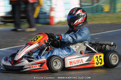 27/02/2011 : 1ère manche du Trophée Vincent Sanchez à Lavelanet (Photos Antoine Camblor) 2011 — karting