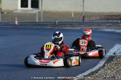 27/02/2011 : 1ère manche du Trophée Vincent Sanchez à Lavelanet (Photos Antoine Camblor) 2011 — karting