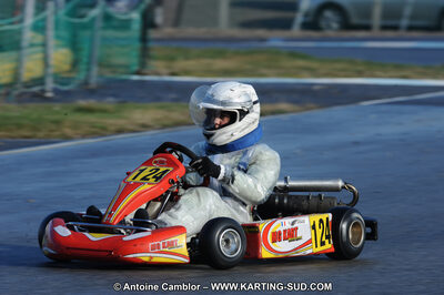 27/02/2011 : 1ère manche du Trophée Vincent Sanchez à Lavelanet (Photos Antoine Camblor) 2011 — karting