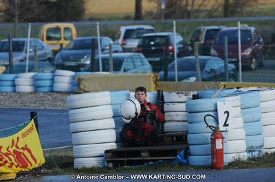 27/02/2011 : 1ère manche du Trophée Vincent Sanchez à Lavelanet (Photos Antoine Camblor) 2011 — karting
