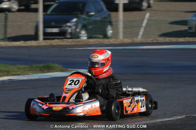 27/02/2011 : 1ère manche du Trophée Vincent Sanchez à Lavelanet (Photos Antoine Camblor) 2011 — karting