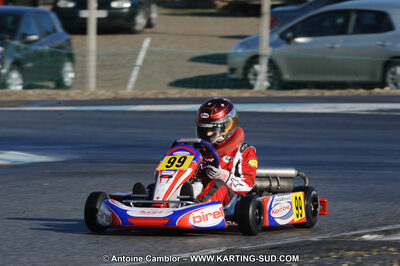 27/02/2011 : 1ère manche du Trophée Vincent Sanchez à Lavelanet (Photos Antoine Camblor) 2011 — karting