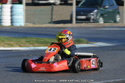 27/02/2011 : 1ère manche du Trophée Vincent Sanchez à Lavelanet (Photos Antoine Camblor) 2011 — karting