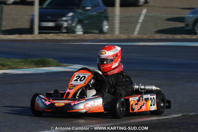 27/02/2011 : 1ère manche du Trophée Vincent Sanchez à Lavelanet (Photos Antoine Camblor) 2011 — karting