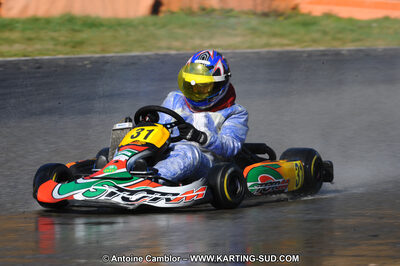 27/02/2011 : 1ère manche du Trophée Vincent Sanchez à Lavelanet (Photos Antoine Camblor) 2011 — karting