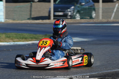 27/02/2011 : 1ère manche du Trophée Vincent Sanchez à Lavelanet (Photos Antoine Camblor) 2011 — karting
