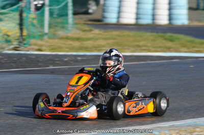 27/02/2011 : 1ère manche du Trophée Vincent Sanchez à Lavelanet (Photos Antoine Camblor) 2011 — karting