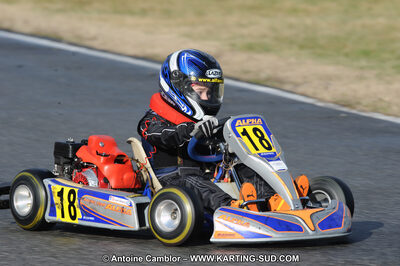 27/02/2011 : 1ère manche du Trophée Vincent Sanchez à Lavelanet (Photos Antoine Camblor) 2011 — karting