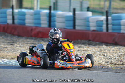 27/02/2011 : 1ère manche du Trophée Vincent Sanchez à Lavelanet (Photos Antoine Camblor) 2011 — karting