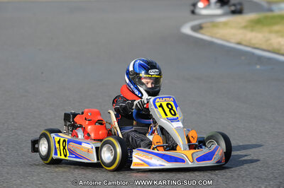27/02/2011 : 1ère manche du Trophée Vincent Sanchez à Lavelanet (Photos Antoine Camblor) 2011 — karting