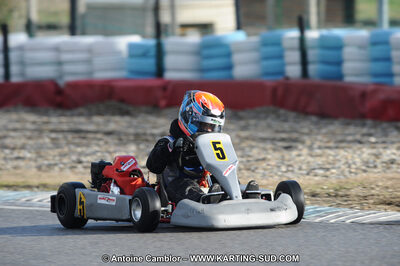 27/02/2011 : 1ère manche du Trophée Vincent Sanchez à Lavelanet (Photos Antoine Camblor) 2011 — karting