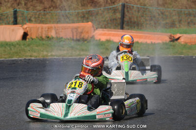 27/02/2011 : 1ère manche du Trophée Vincent Sanchez à Lavelanet (Photos Antoine Camblor) 2011 — karting