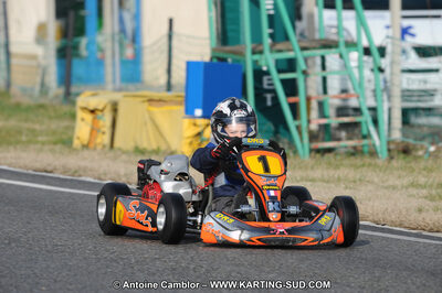 27/02/2011 : 1ère manche du Trophée Vincent Sanchez à Lavelanet (Photos Antoine Camblor) 2011 — karting
