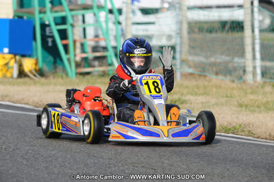 27/02/2011 : 1ère manche du Trophée Vincent Sanchez à Lavelanet (Photos Antoine Camblor) 2011 — karting