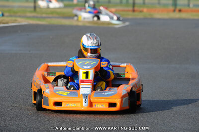 27/02/2011 : 1ère manche du Trophée Vincent Sanchez à Lavelanet (Photos Antoine Camblor) 2011 — karting