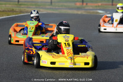 27/02/2011 : 1ère manche du Trophée Vincent Sanchez à Lavelanet (Photos Antoine Camblor) 2011 — karting
