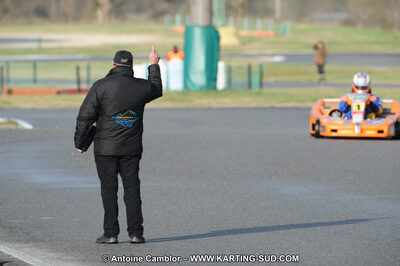 27/02/2011 : 1ère manche du Trophée Vincent Sanchez à Lavelanet (Photos Antoine Camblor) 2011 — karting
