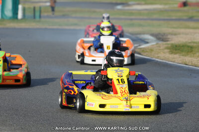 27/02/2011 : 1ère manche du Trophée Vincent Sanchez à Lavelanet (Photos Antoine Camblor) 2011 — karting