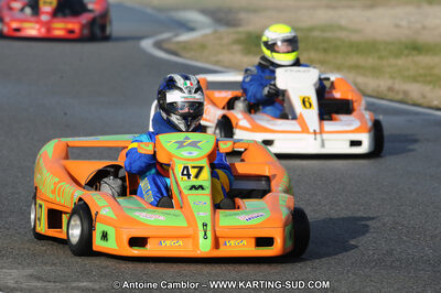 27/02/2011 : 1ère manche du Trophée Vincent Sanchez à Lavelanet (Photos Antoine Camblor) 2011 — karting