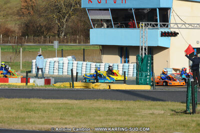 27/02/2011 : 1ère manche du Trophée Vincent Sanchez à Lavelanet (Photos Antoine Camblor) 2011 — karting