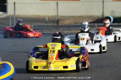 27/02/2011 : 1ère manche du Trophée Vincent Sanchez à Lavelanet (Photos Antoine Camblor) 2011 — karting