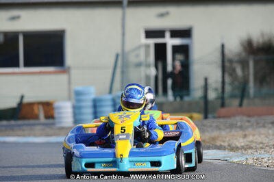 27/02/2011 : 1ère manche du Trophée Vincent Sanchez à Lavelanet (Photos Antoine Camblor) 2011 — karting