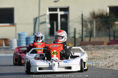 27/02/2011 : 1ère manche du Trophée Vincent Sanchez à Lavelanet (Photos Antoine Camblor) 2011 — karting