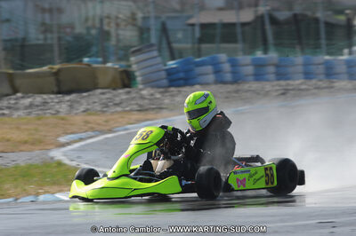 27/02/2011 : 1ère manche du Trophée Vincent Sanchez à Lavelanet (Photos Antoine Camblor) 2011 — karting