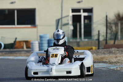 27/02/2011 : 1ère manche du Trophée Vincent Sanchez à Lavelanet (Photos Antoine Camblor) 2011 — karting