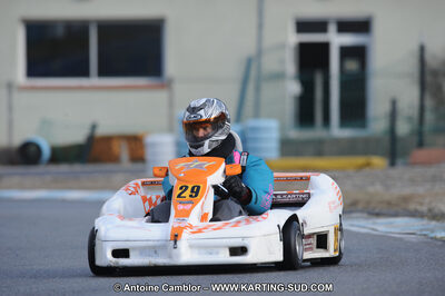 27/02/2011 : 1ère manche du Trophée Vincent Sanchez à Lavelanet (Photos Antoine Camblor) 2011 — karting