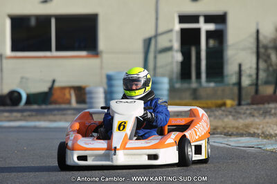 27/02/2011 : 1ère manche du Trophée Vincent Sanchez à Lavelanet (Photos Antoine Camblor) 2011 — karting