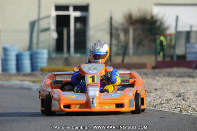 27/02/2011 : 1ère manche du Trophée Vincent Sanchez à Lavelanet (Photos Antoine Camblor) 2011 — karting