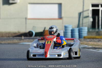 27/02/2011 : 1ère manche du Trophée Vincent Sanchez à Lavelanet (Photos Antoine Camblor) 2011 — karting