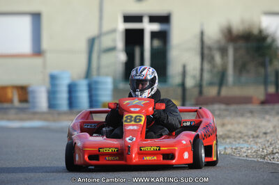 27/02/2011 : 1ère manche du Trophée Vincent Sanchez à Lavelanet (Photos Antoine Camblor) 2011 — karting