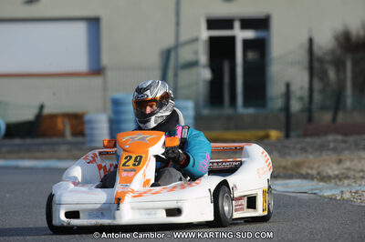27/02/2011 : 1ère manche du Trophée Vincent Sanchez à Lavelanet (Photos Antoine Camblor) 2011 — karting