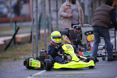 27/02/2011 : 1ère manche du Trophée Vincent Sanchez à Lavelanet (Photos Antoine Camblor) 2011 — karting