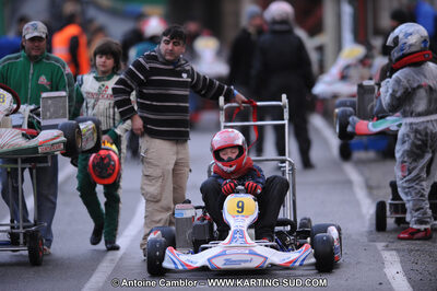 27/02/2011 : 1ère manche du Trophée Vincent Sanchez à Lavelanet (Photos Antoine Camblor) 2011 — karting