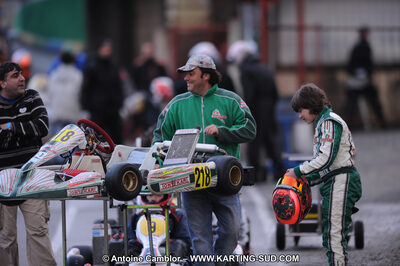 27/02/2011 : 1ère manche du Trophée Vincent Sanchez à Lavelanet (Photos Antoine Camblor) 2011 — karting