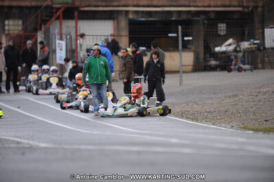 27/02/2011 : 1ère manche du Trophée Vincent Sanchez à Lavelanet (Photos Antoine Camblor) 2011 — karting
